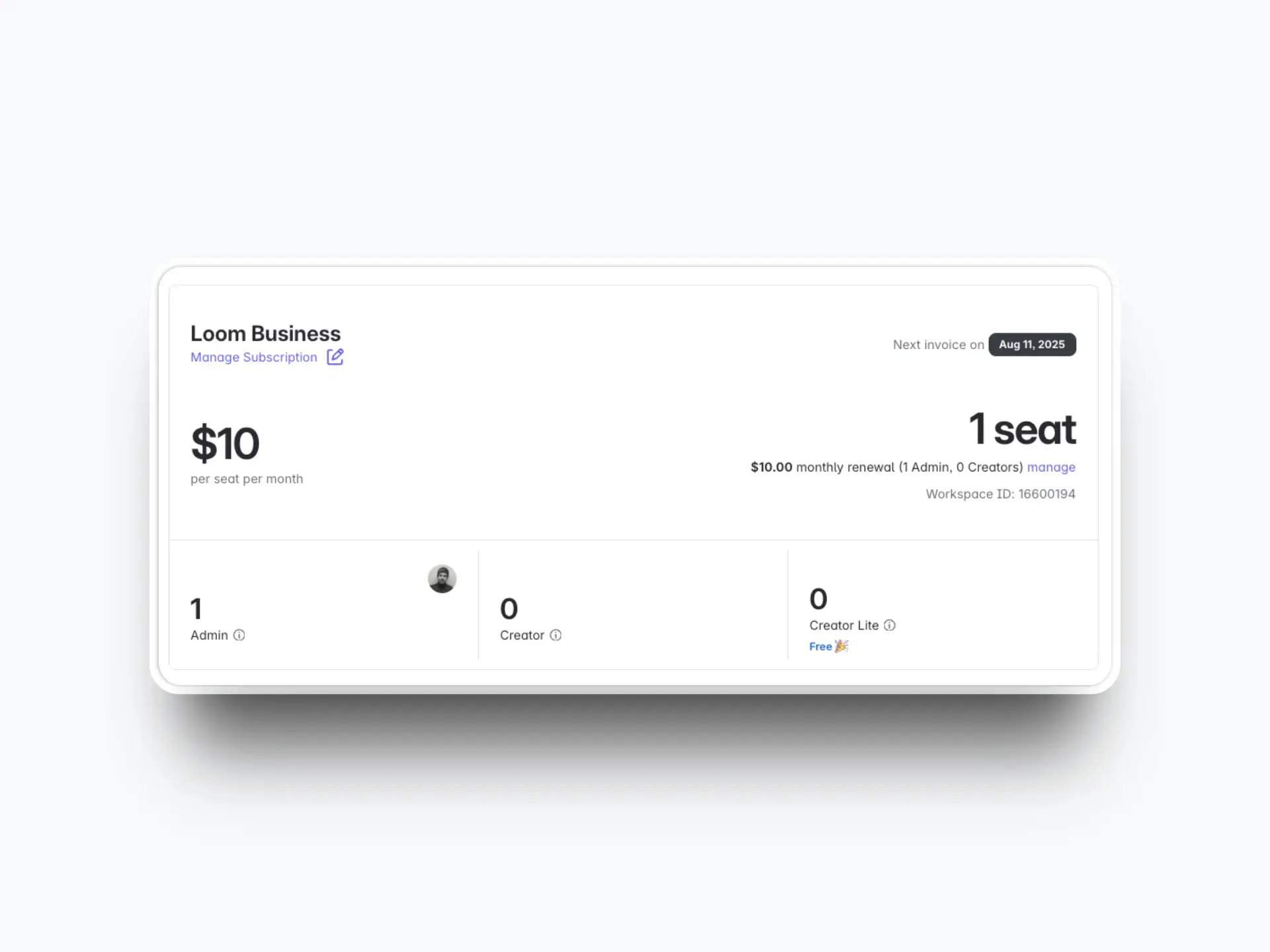 A visual representation of auto-renew in digital platforms, featuring Loom.