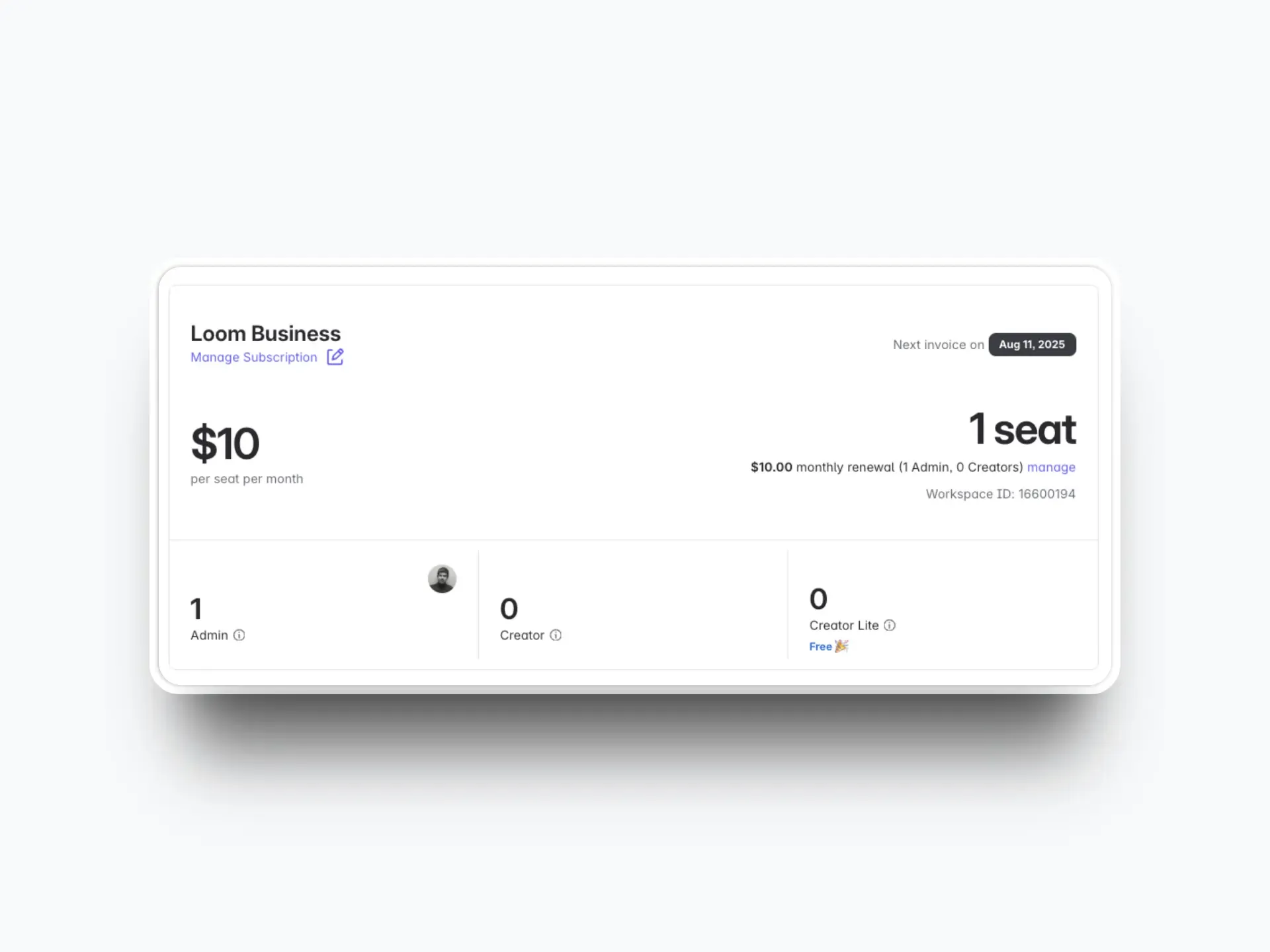A visual representation of auto-renew in digital platforms, featuring Loom.